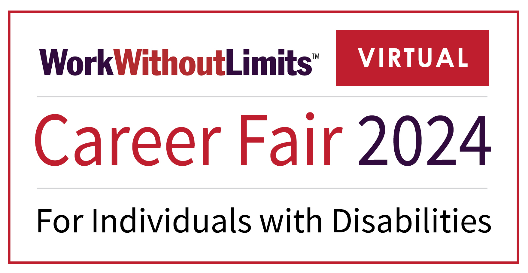 Work Without Limits Career Fair 2024 Our Ability, Inc.